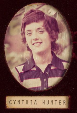 Delta Mu Chapter Composite Detail, Cynthia Hunter, 1972-1973