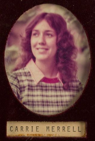 Delta Mu Chapter Composite Detail, Carrie Merrell, 1972-1973