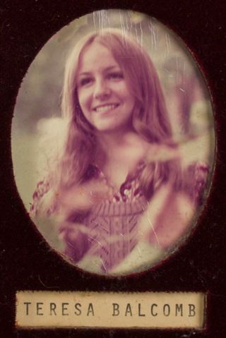 Delta Mu Chapter Composite Detail, Teresa Balcomb, 1972-1973