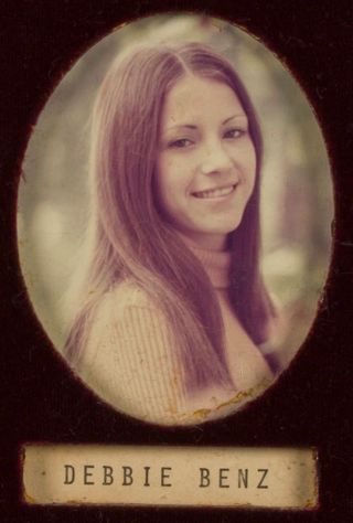 Delta Mu Chapter Composite Detail, Debbie Benz, 1972-1973