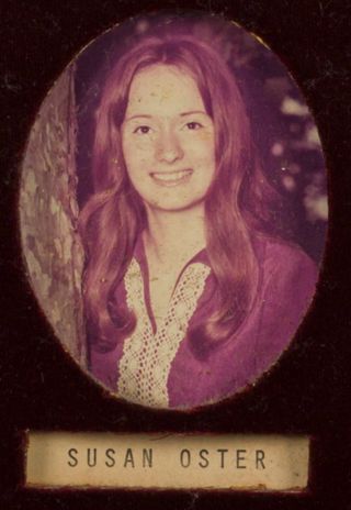 Delta Mu Chapter Composite Detail, Susan Oster, 1972-1973