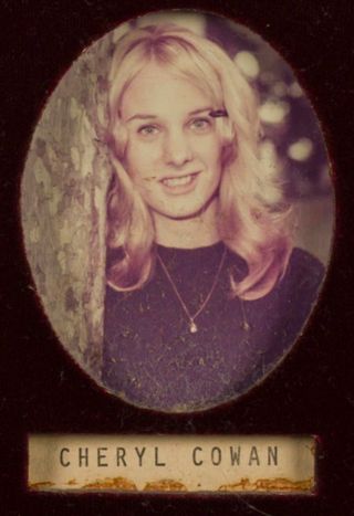 Delta Mu Chapter Composite Detail, Cheryl Cowan, 1972-1973