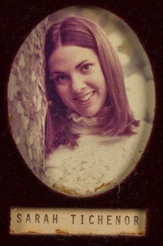 Delta Mu Chapter Composite Detail, Sarah Tichenor, 1972-1973