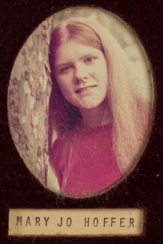 Delta Mu Chapter Composite Detail, Mary Jo Hoffer, 1972-1973