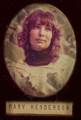 Delta Mu Chapter Composite Detail, Mary Henderson, 1972-1973