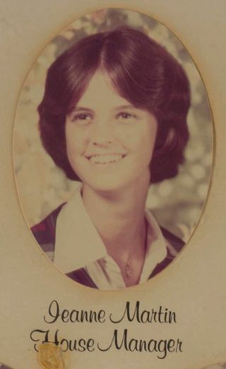 Delta Mu Chapter Composite Detail, Jeanne Martin, 1976-1977