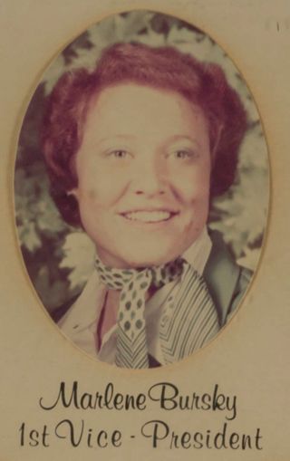 Delta Mu Chapter Composite Detail, Marlene Bursky, 1976-1977