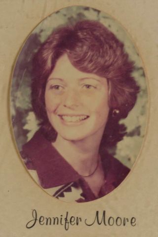 Delta Mu Chapter Composite Detail, Jennifer Moore, 1976-1977