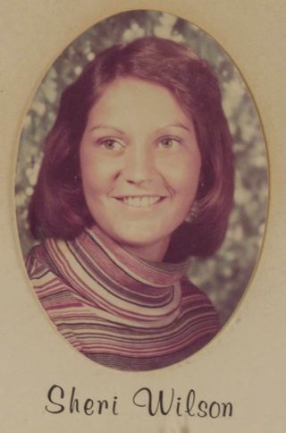 Delta Mu Chapter Composite Detail, Sheri Wilson, 1976-1977