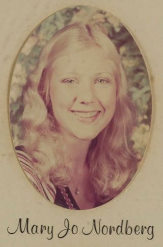 Delta Mu Chapter Composite Detail, Mary Jo Nordberg, 1976-1977