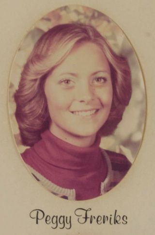 Delta Mu Chapter Composite Detail, Peggy Freriks, 1976-1977