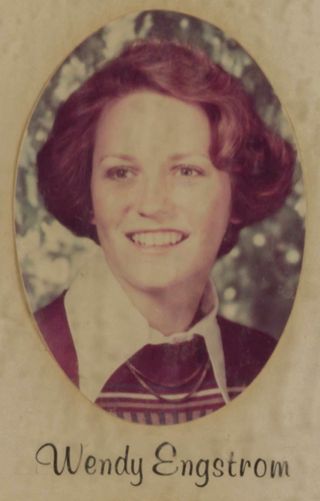 Delta Mu Chapter Composite Detail, Wendy Engstrom, 1976-1977