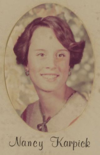 Delta Mu Chapter Composite Detail, Nancy Karpick, 1976-1977