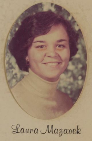 Delta Mu Chapter Composite Detail, Laura Mazanek, 1976-1977