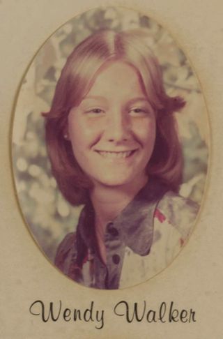 Delta Mu Chapter Composite Detail, Wendy Walker, 1976-1977