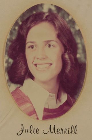 Delta Mu Chapter Composite Detail, Julie Merrill, 1976-1977