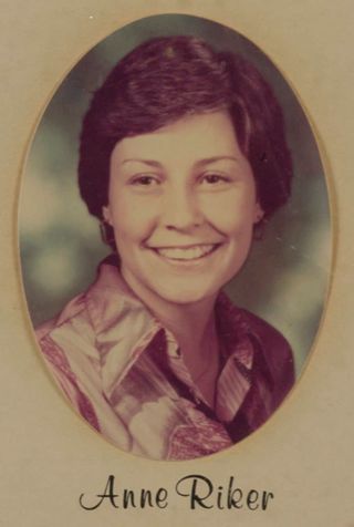 Delta Mu Chapter Composite Detail, Anne Riker, 1976-1977