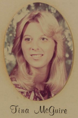 Delta Mu Chapter Composite Detail, Tina McGuire, 1976-1977