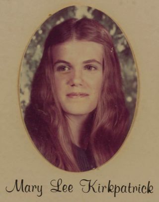 Delta Mu Chapter Composite Detail, Mary Lee Kirkpatrick, 1976-1977