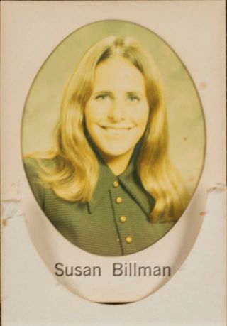 Delta Mu Chapter Composite Detail, Susan Billman, 1971-1972