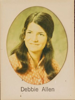 Delta Mu Chapter Composite Detail, Debbie Allen, 1971-1972