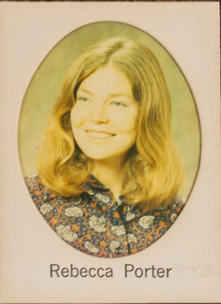 Delta Mu Chapter Composite Detail, Rebecca Porter, 1971-1972