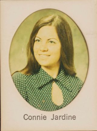 Delta Mu Chapter Composite Detail, Connie Jardine, 1971-1972