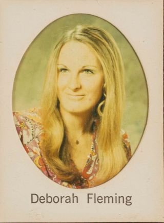 Delta Mu Chapter Composite Detail, Deborah Fleming, 1971-1972