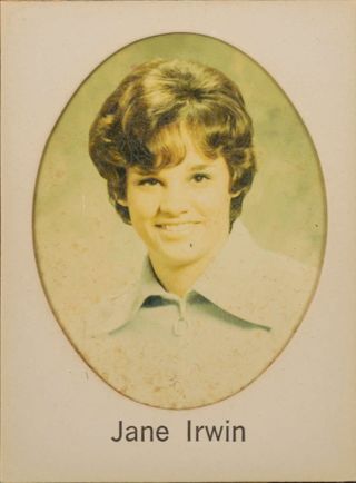 Delta Mu Chapter Composite Detail, Jane Irwin, 1971-1972