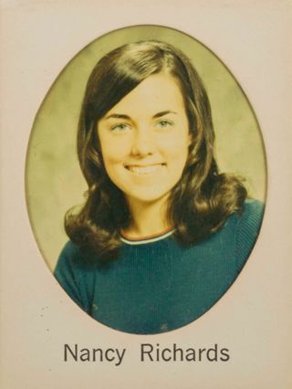 Delta Mu Chapter Composite Detail, Nancy Richards, 1971-1972