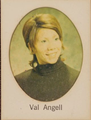 Delta Mu Chapter Composite Detail, Vall Angell, 1971-1972