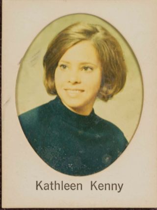 Delta Mu Chapter Composite Detail, Kathleen Kenny, 1971-1972