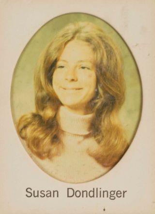 Delta Mu Chapter Composite Detail, Susan Dondlinger, 1971-1972