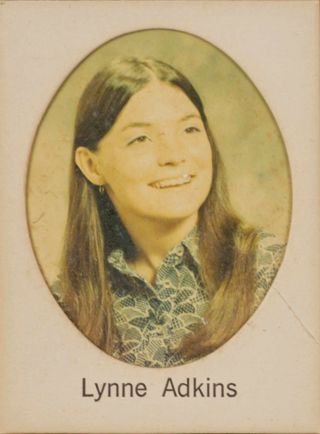 Delta Mu Chapter Composite Detail, Lynne Adkins, 1971-1972