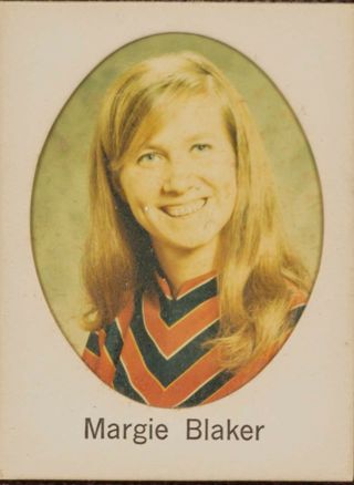 Delta Mu Chapter Composite Detail, Margie Blaker, 1971-1972