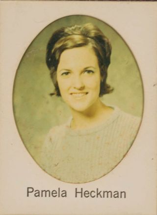 Delta Mu Chapter Composite Detail, Pamela Heckman, 1971-1972