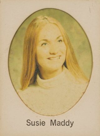 Delta Mu Chapter Composite Detail, Susie Maddy, 1971-1972