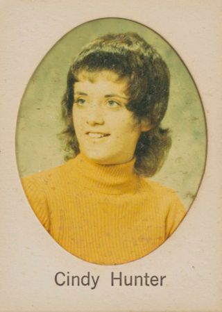 Delta Mu Chapter Composite Detail, Cindy Hunter, 1971-1972