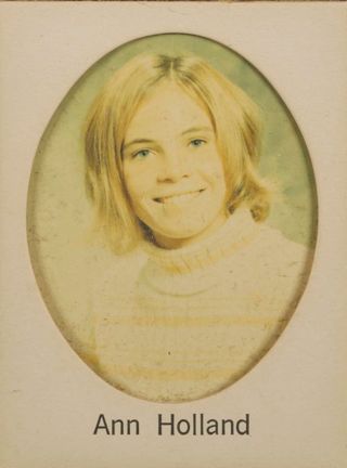 Delta Mu Chapter Composite Detail, Ann Holland, 1971-1972