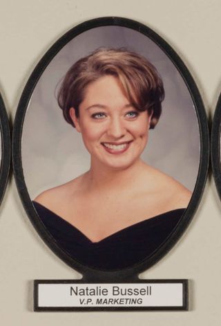Delta Mu Chapter Composite Detail, Natalie Bussell, 1998-1999