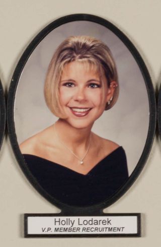 Delta Mu Chapter Composite Detail, Holly Lodarek, 1998-1999