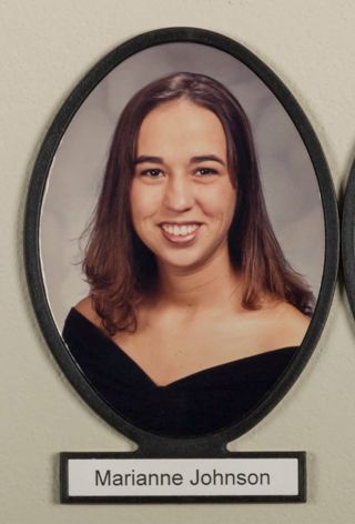 Delta Mu Chapter Composite Detail, Marianne Johnson, 1998-1999