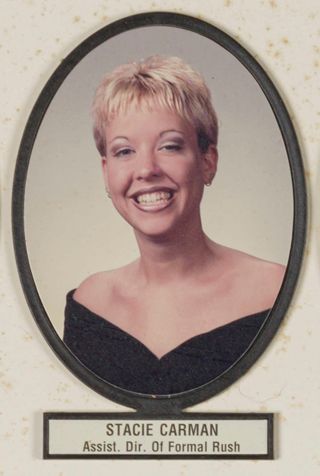 Delta Mu Chapter Composite Detail, Stacie Carman, 1999-2000