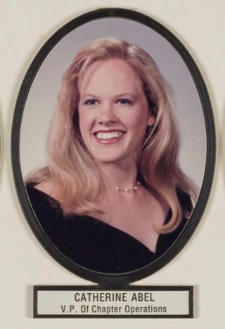 Delta Mu Chapter Composite Detail, Catherine Abel, 1999-2000