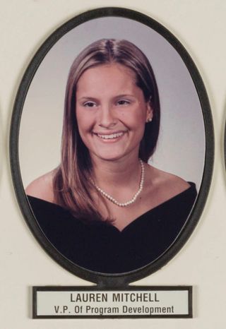 Delta Mu Chapter Composite Detail, Lauren Mitchell, 1999-2000