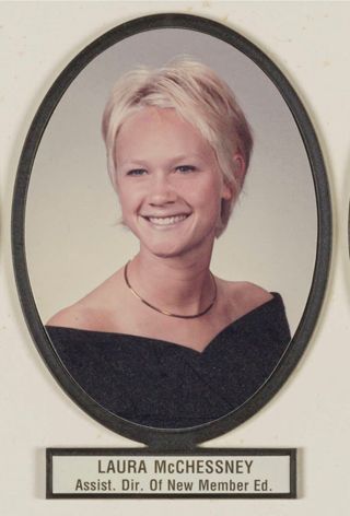 Delta Mu Chapter Composite Detail, Laura McChessney, 1999-2000