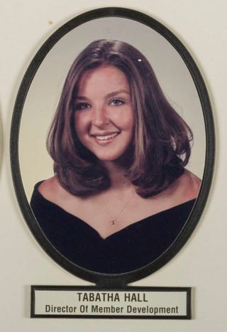 Delta Mu Chapter Composite Detail, Tabatha Hall, 1999-2000