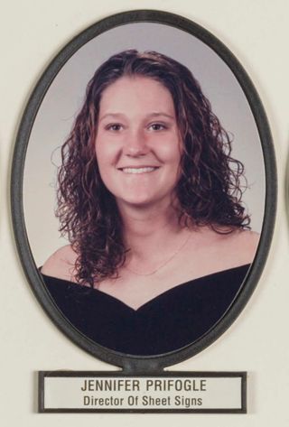 Delta Mu Chapter Composite Detail, Jennifer Prifogle, 1999-2000