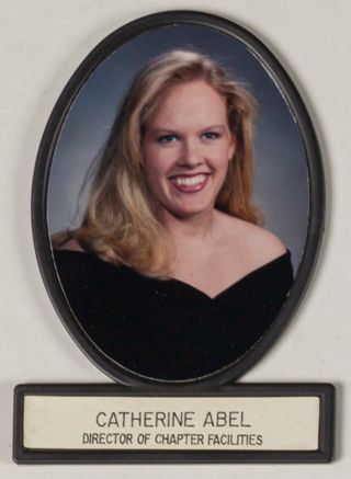 Delta Mu Chapter Composite Detail, Catherine Abel, 1999-2000