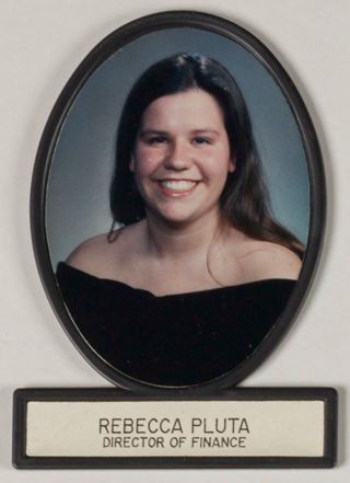 Delta Mu Chapter Composite Detail, Rebecca Pluta, 1999-2000